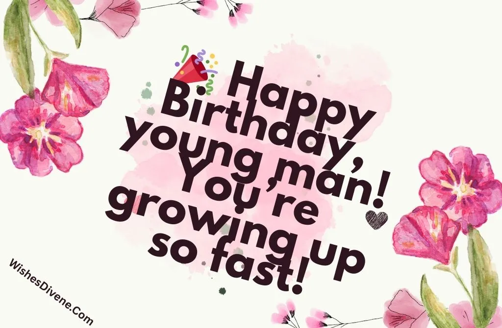 Birthday Wishes for Teenage Grandson