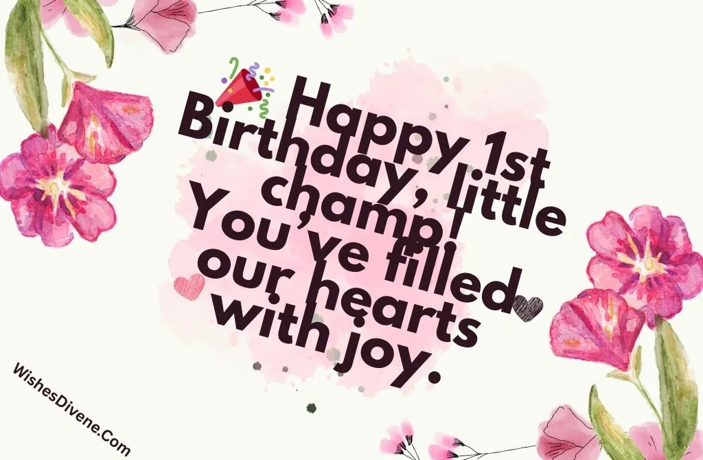 Cute Birthday Wishes for Baby Nephew