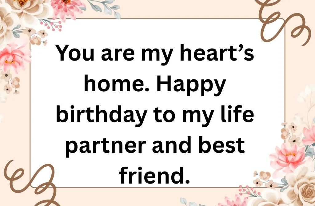 Emotional Happy Birthday Wishes for Wife
