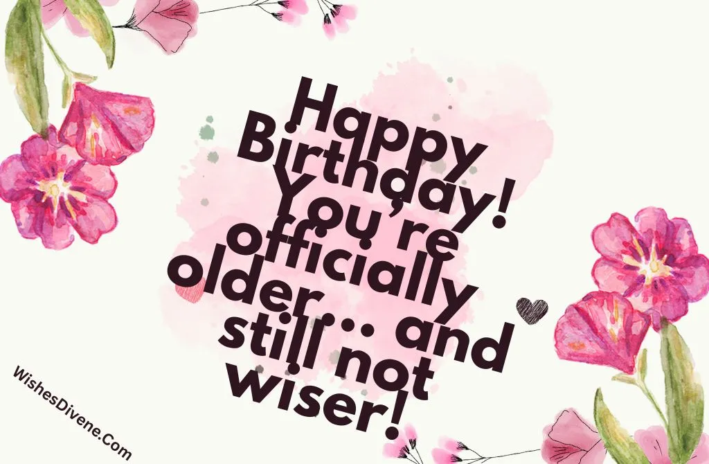 Funny Birthday Wishes for Brother