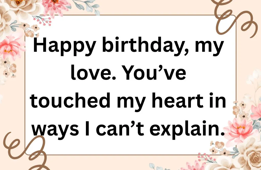 Heart Touching Birthday Wishes for Girlfriend