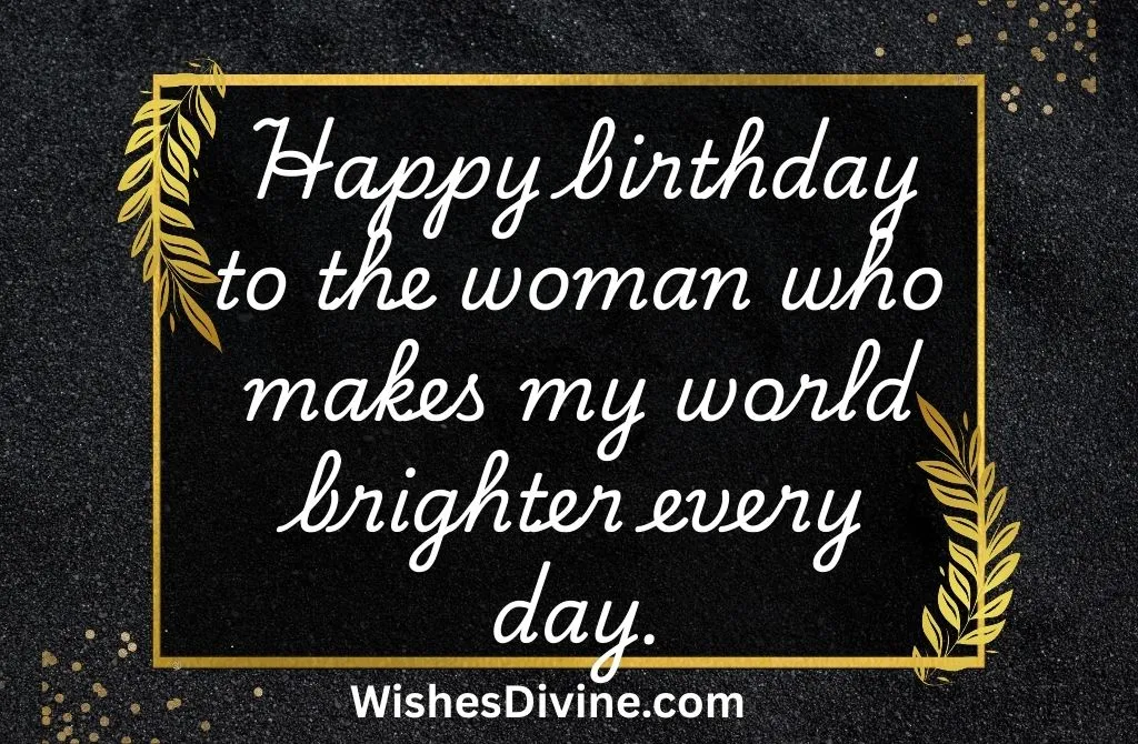 Romantic Happy Birthday Wishes for Wife