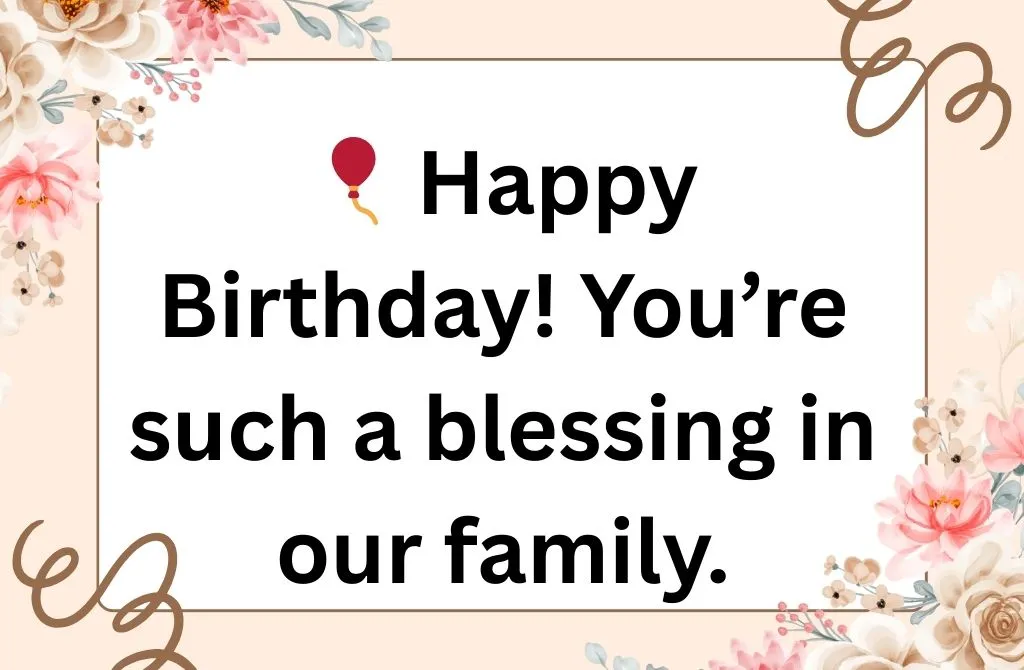 Short & Sweet Birthday Wishes for Sister-in-Law