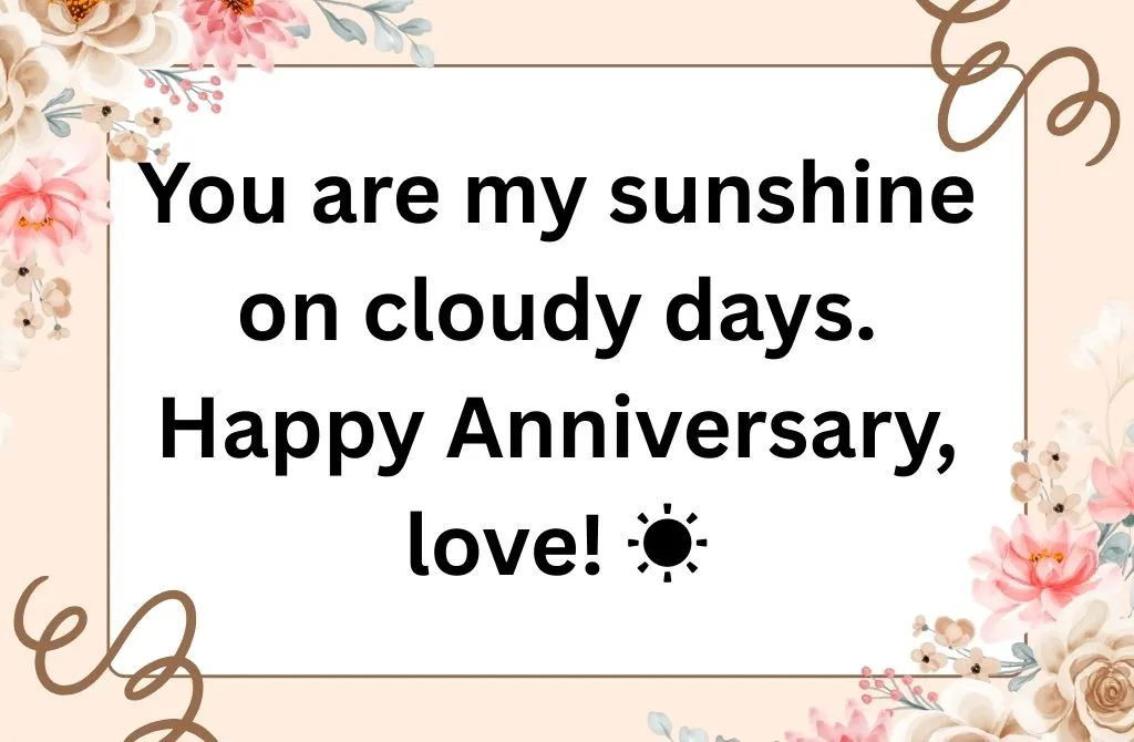 Sweet Anniversary Messages for Wife