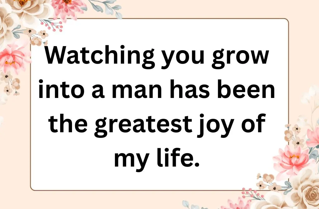 21st Birthday Wishes for Your Son 