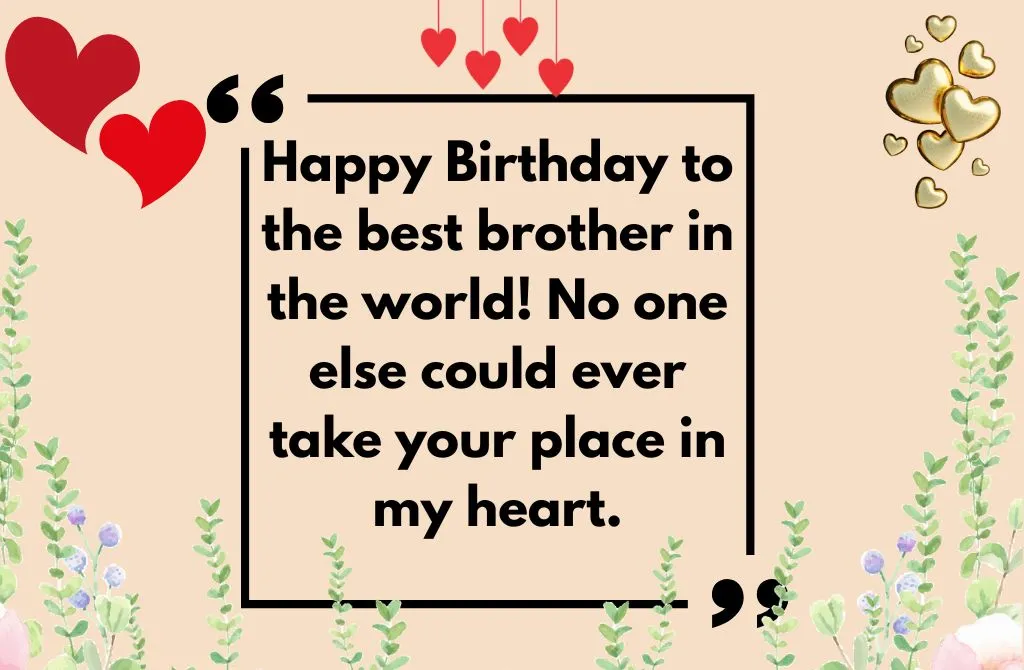 Best Birthday Wishes for Your Brother