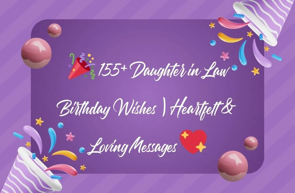 Daughter in Law Birthday Wishes