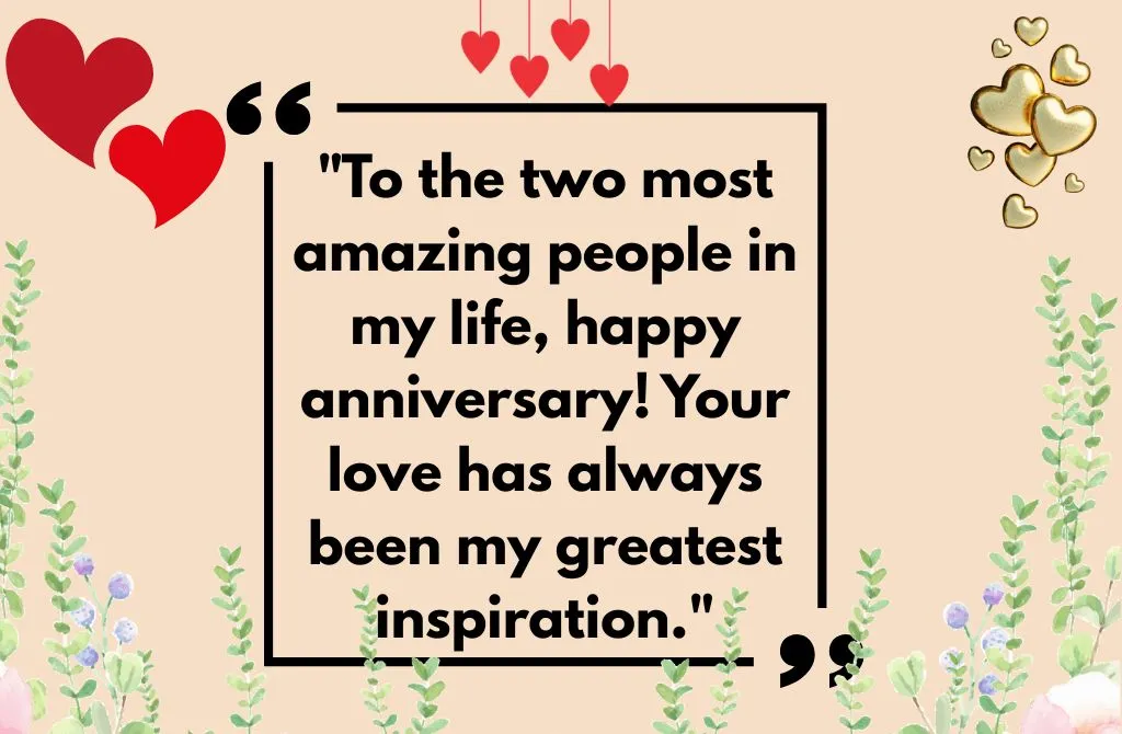 Emotional Anniversary Wishes for Parents