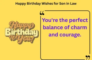 Read more about the article 125+ Happy Birthday Wishes for Son in Law 2025 🎉