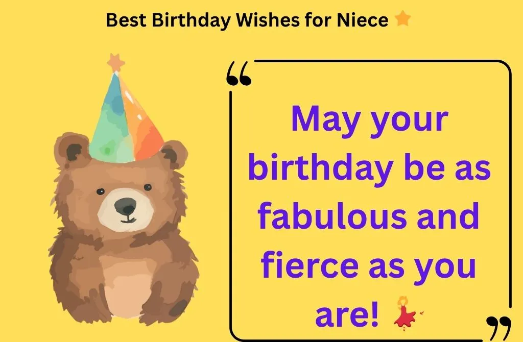 Best Birthday Wishes for Niece 