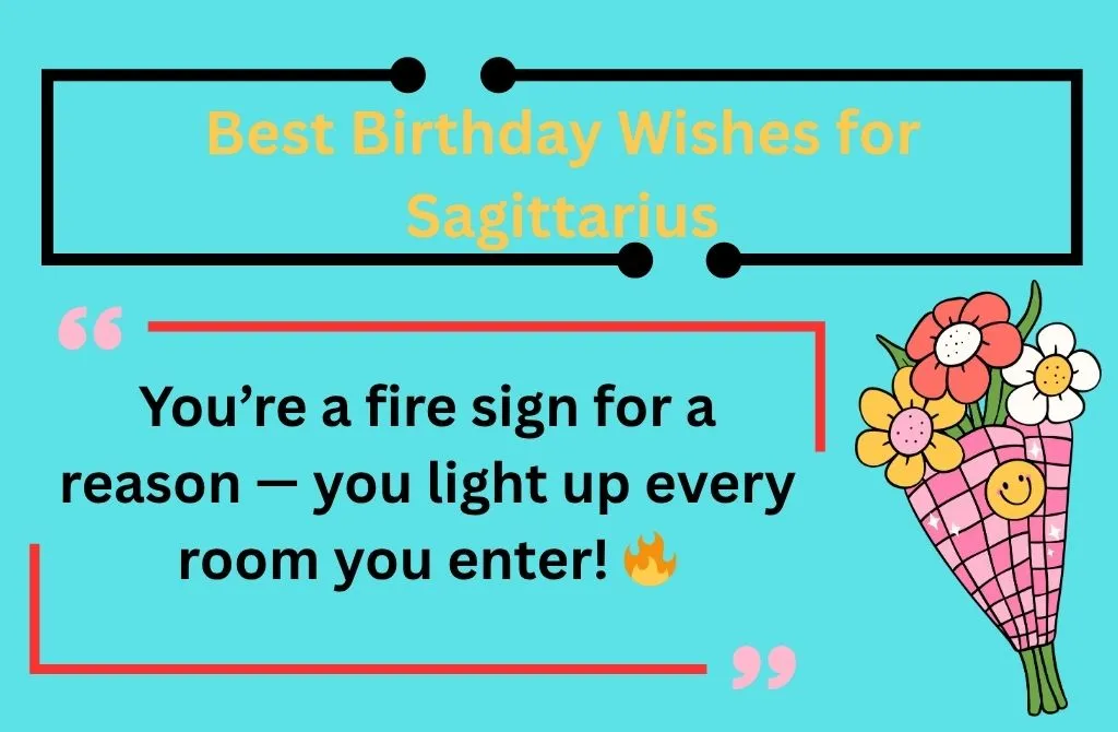 Best Birthday Wishes for Sagittarius