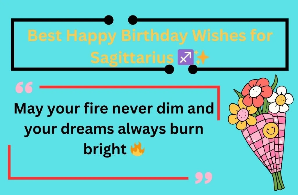 Best Happy Birthday Wishes for Sagittarius 