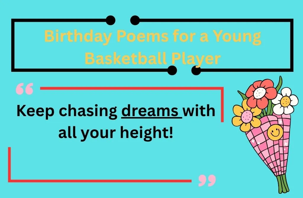 Birthday Poems for a Young Basketball Player