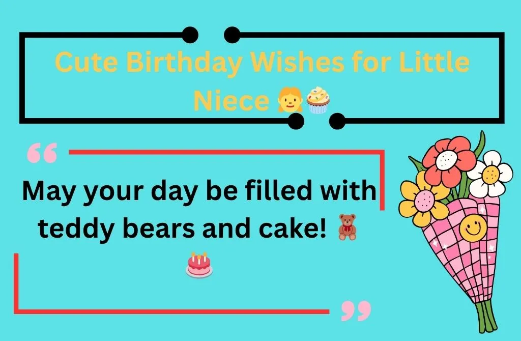 Cute Birthday Wishes for Little Niece 