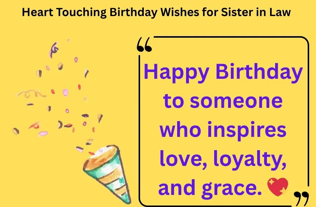 Heart Touching Birthday Wishes for Sister in Law
