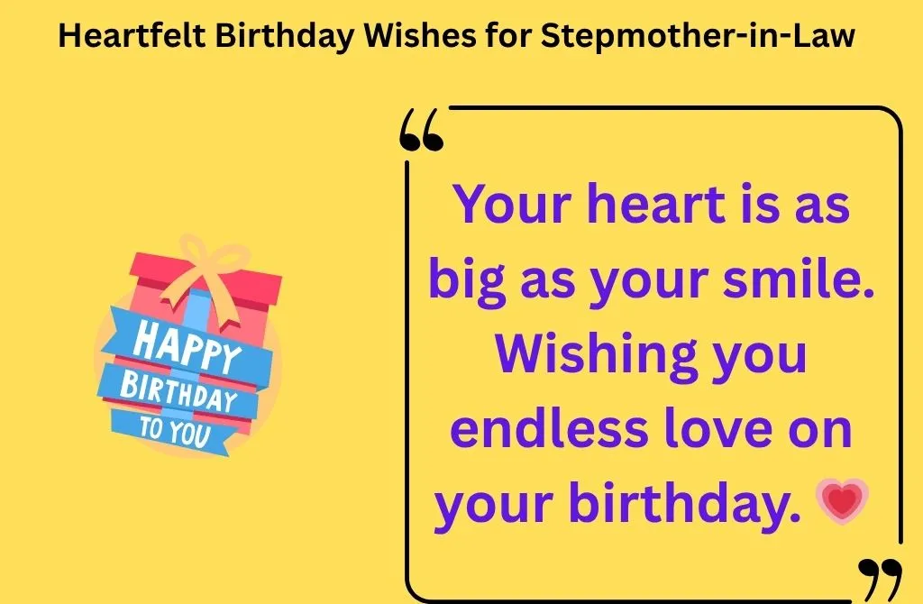 Heartfelt Birthday Wishes for Stepmother-in-Law